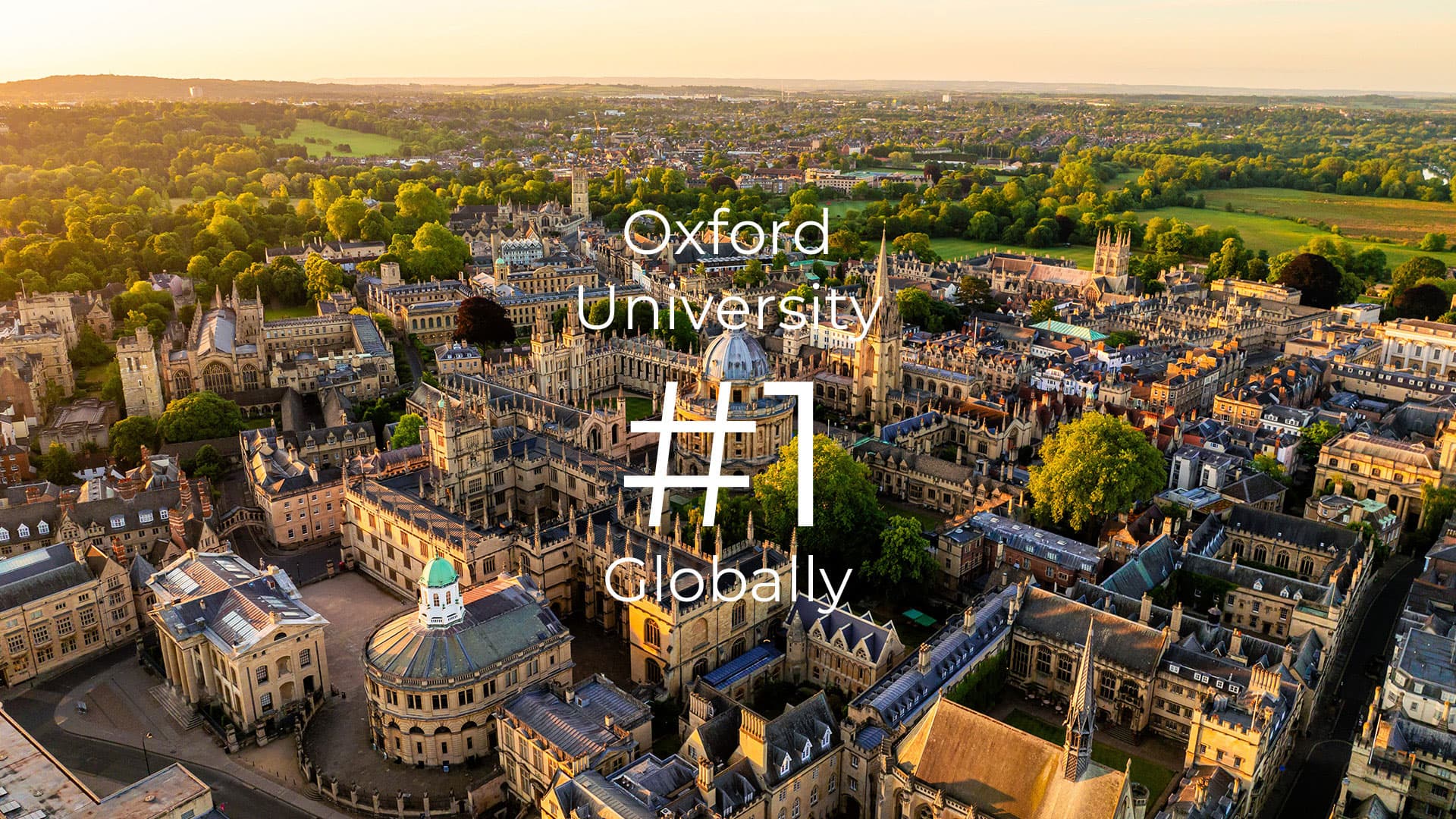 Oxford University ranked #1 globally for ninth consecutive year